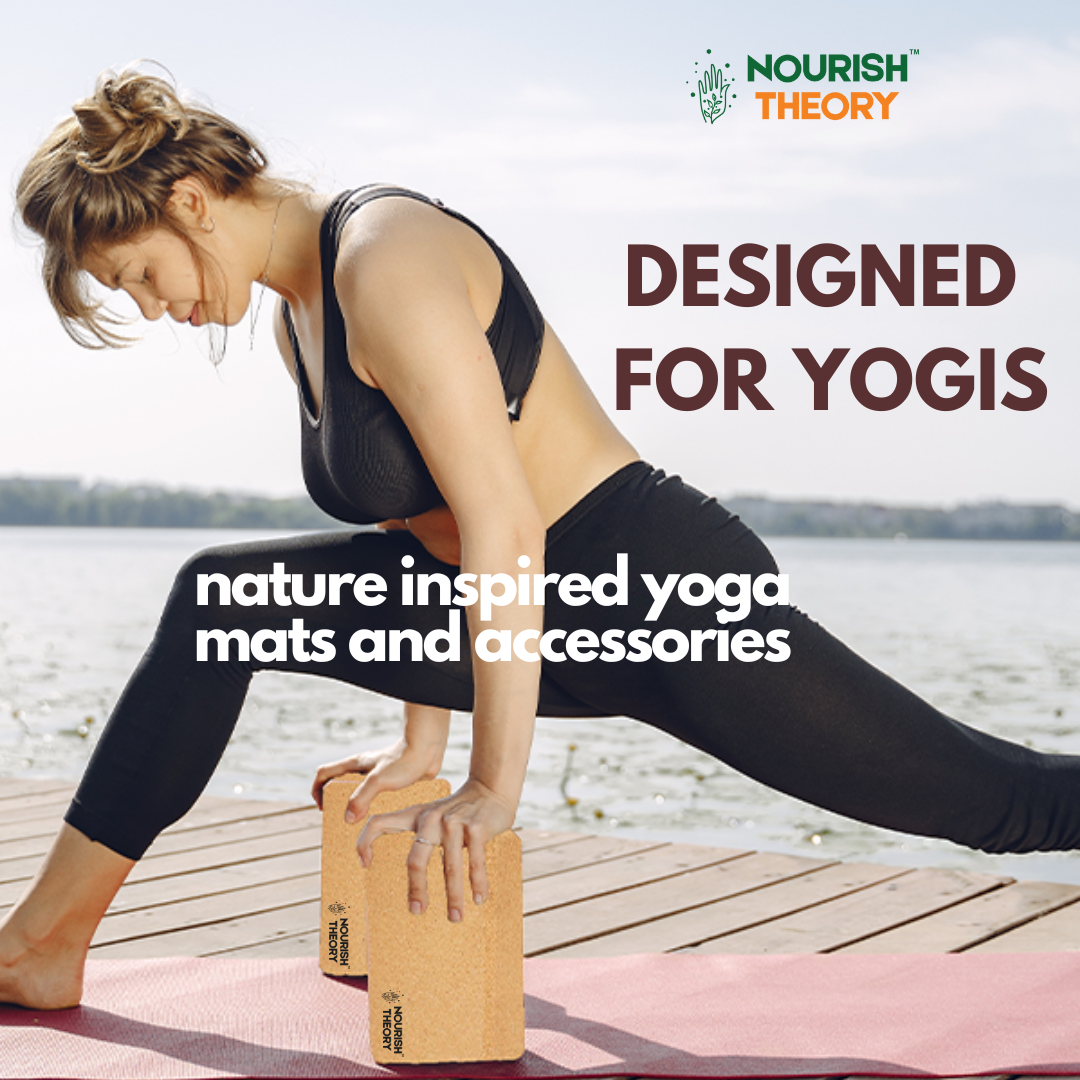 Natural Cork Yoga Block (Pair)