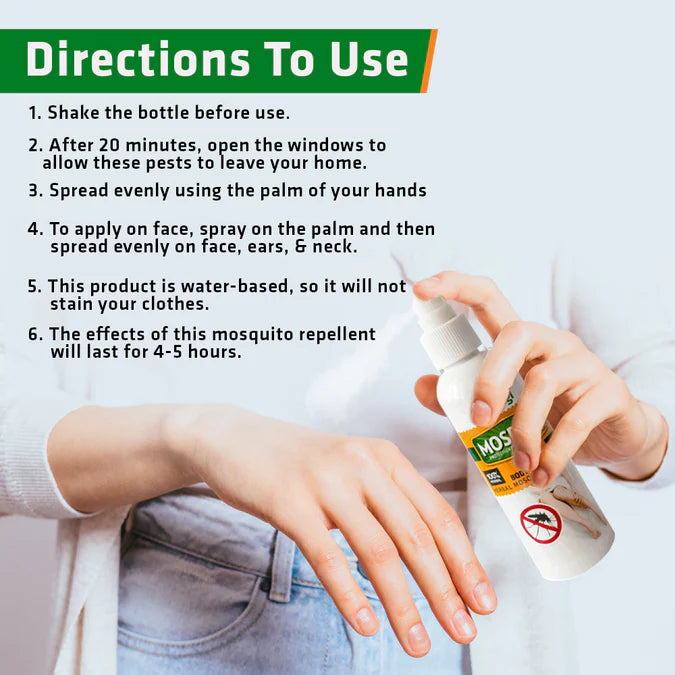 Natural Mosquito Repellent Body Spray 100 ML